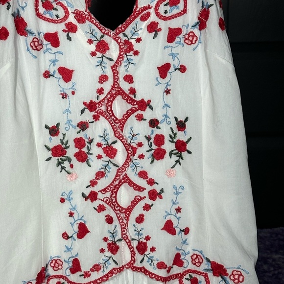 NWT Free People Valenciana Midi Dress - Picture 6 of 13